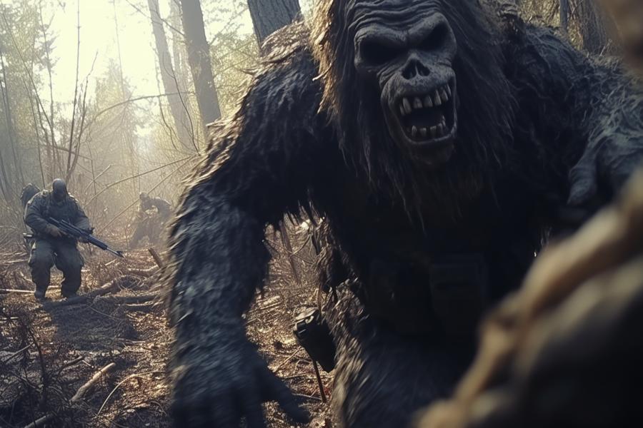 AI Generated Image for: Bigfoot Takes Ukrainian Diplomacy to a New Level