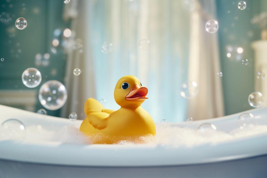 AI Generated Image for: Rubber Ducks: Quacktastic Spies or Featherbrained Conspiracy?