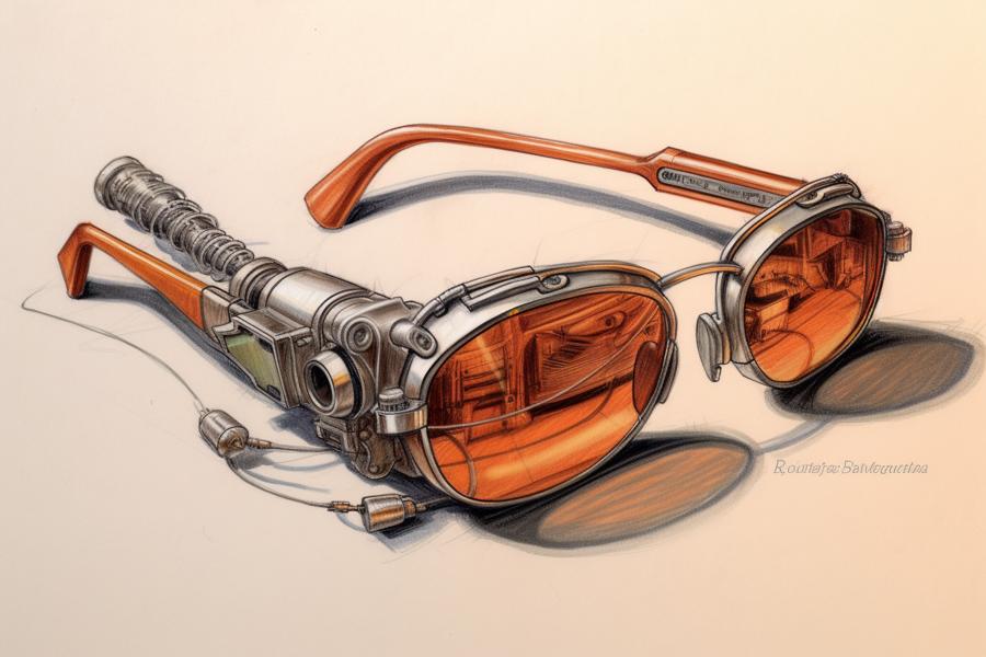 AI Generated Image for: Stay Ahead of the Curve with Smart Shades: The Ultimate Summer Accessory
