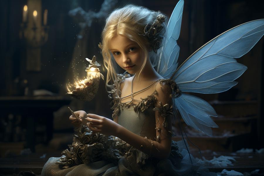 AI Generated Image for: The Tooth Fairy's Mysterious Origin Story