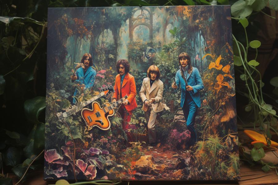 AI Generated Image for: Lost Beatles Album 