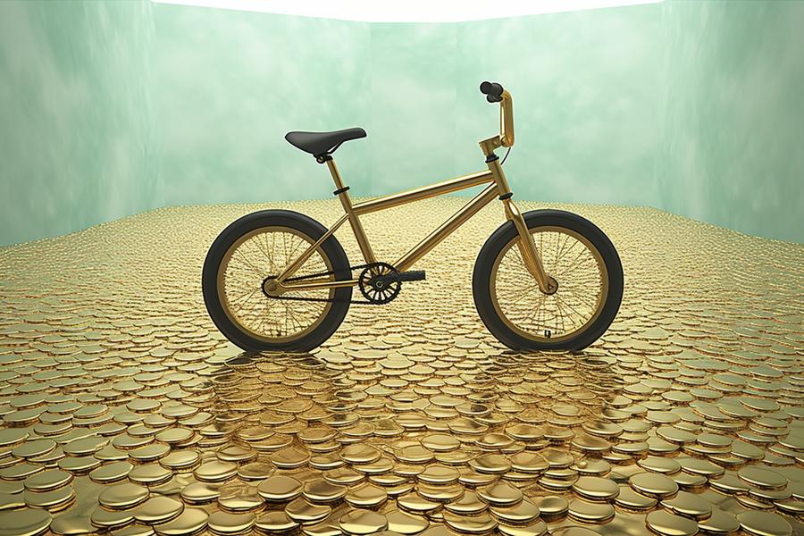 AI Generated Image for: BMX Prices: Are We Experiencing a Bubble?