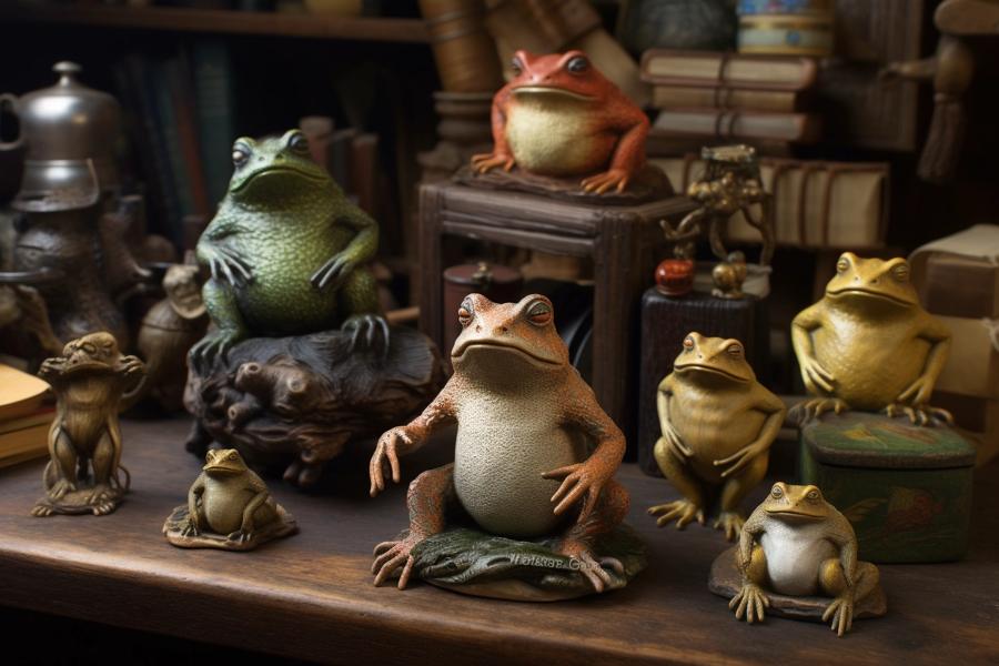 AI Generated Image for: Froggy Frenzy: The Latest Craze Amongst Collectors
