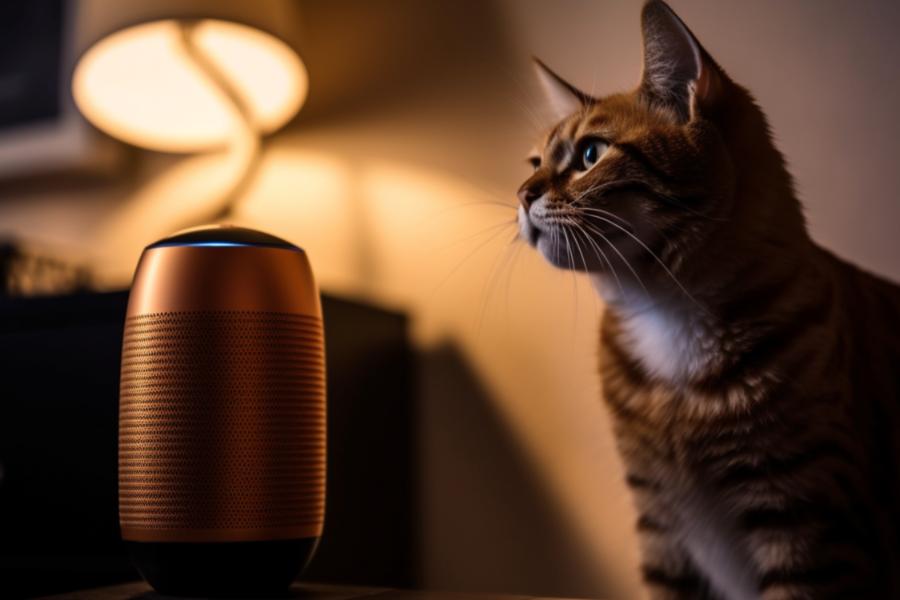 AI Generated Image for: Karaoke Kitty – Cat Karaoke Smart Device