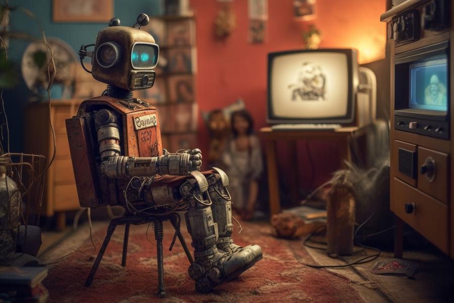 AI Generated Image for: The Robot That Will Tell You Which TV Shows Suck