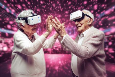 Love Takes a Virtual Spin: Harold and Betty Dance Their Way into the Future