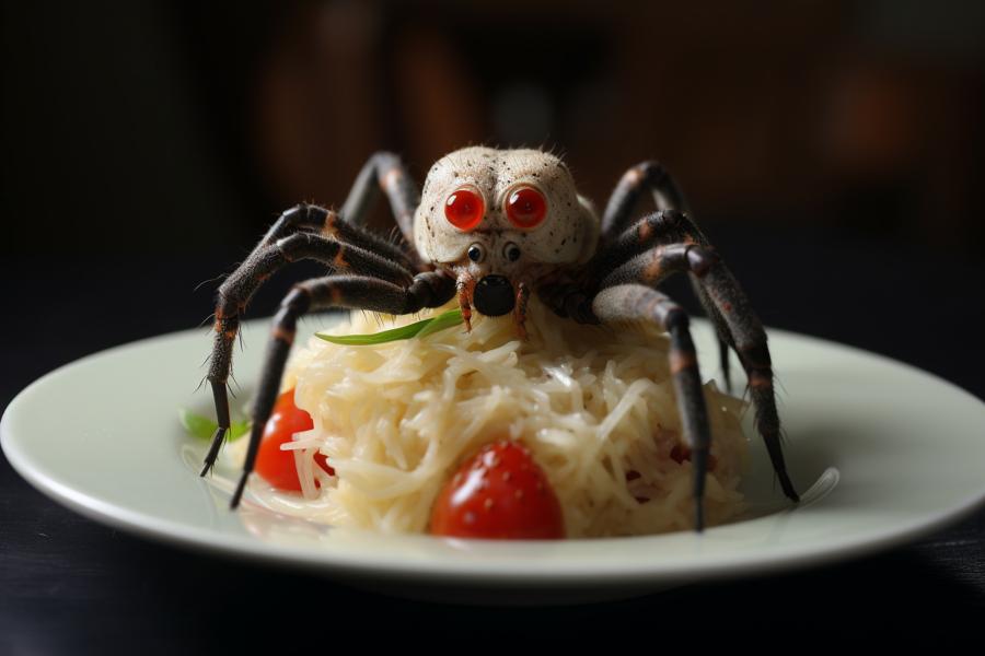 AI Generated Image for: Beta Males Seeking Alpha Power: The Spider Diet for the Ultimate Apex Predator