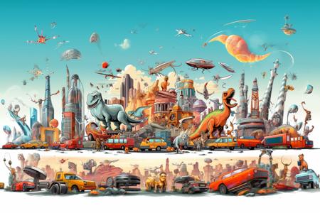 Laughing Behind the Scenes: Generative AI's Offbeat Fantasies