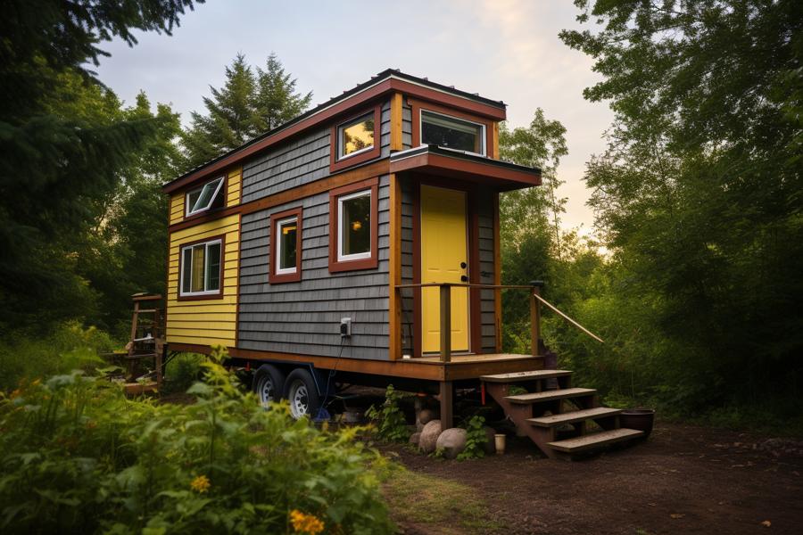 AI Generated Image for: Living La Vida Tiny: Unlocking the Secrets of Tiny House Living