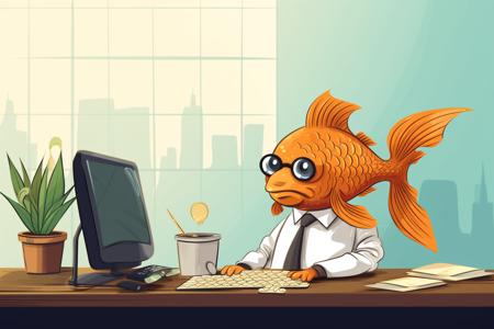 Local Man's Wild Tale: A Goldfish Trained to Do Taxes