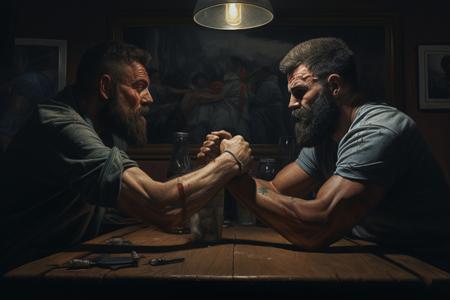 The Failed Arm Wrestling Showdown: How Left and Right Handers Ended Up in a Draw