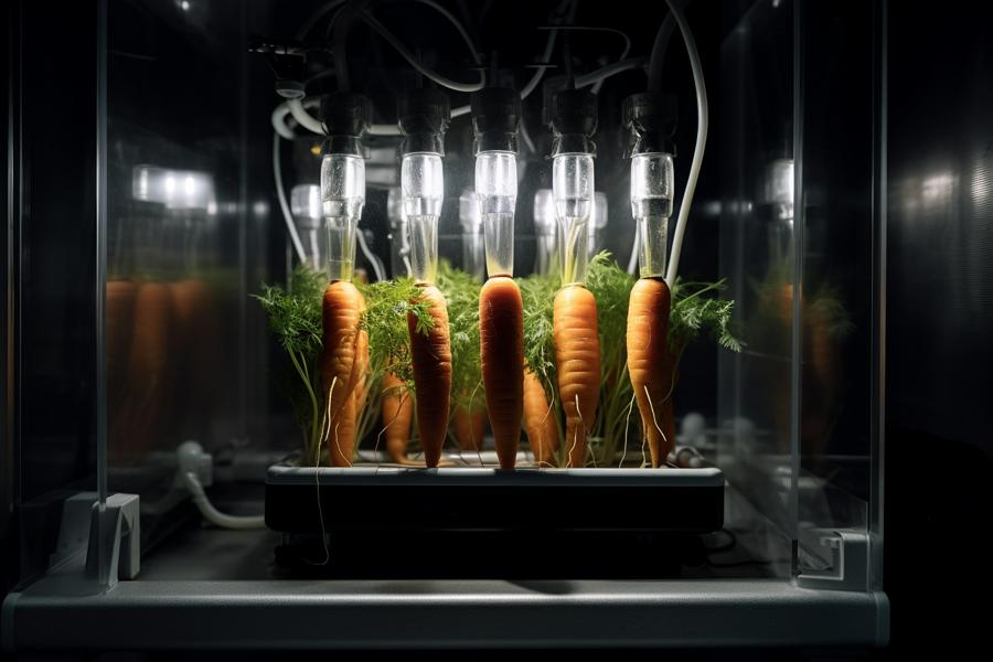 AI Generated Image for: The Great Carrot Awakening: Unraveling the Mysteries of Veggie Intelligence!