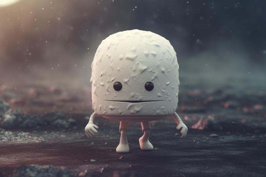 AI Generated Image for: The Great Marshmallow Conspiracy: An Extraterrestrial Ploy to Conquer the World