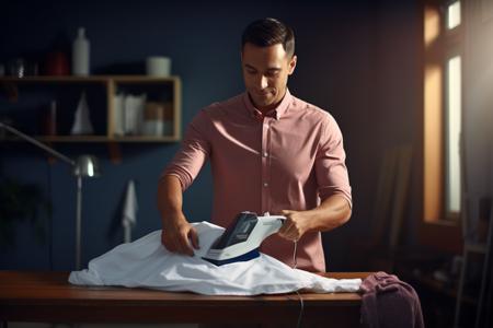 Safety First, Fashion Second! Do Not Iron Clothes While Wearing Them