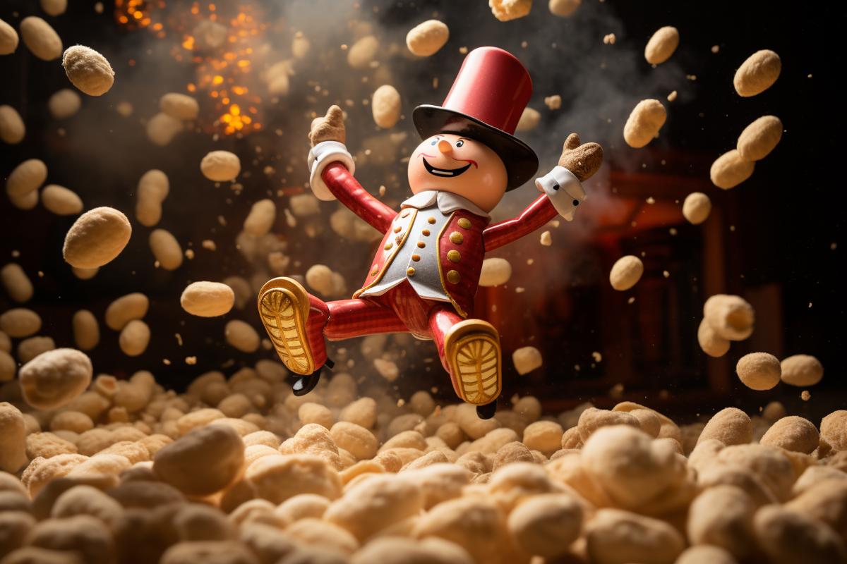 AI Generated Image for: Strange Saga of Circus Peanuts: Could We Go Back in Time and Prevent Their Creation?