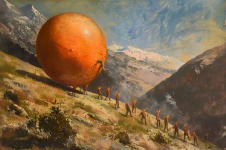 The Herculean Labors of Peeling a Goddamn Orange