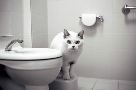 A New Porcelain Cat Bidet