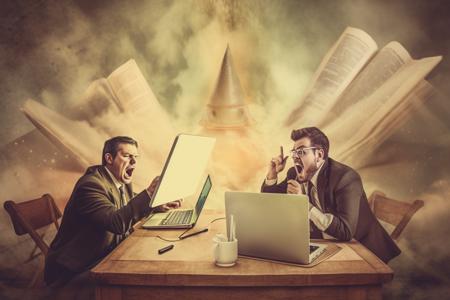 AI Rivalry: Hilarious Prompt Engineer vs. Data-Driven Wrangler