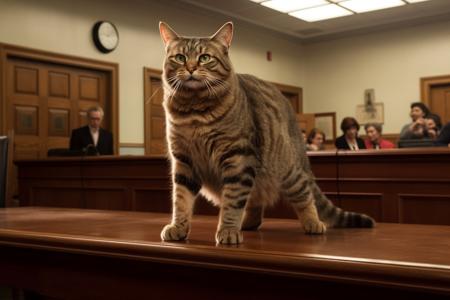 Monster Cat Arraigned in Local Court