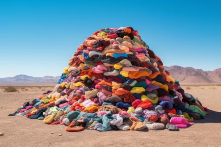 Scientists Find Piles of Missing Socks in Nevada Desert